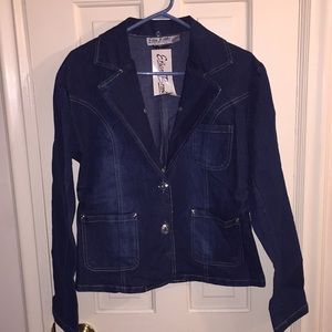Stretch Denim Jacket
